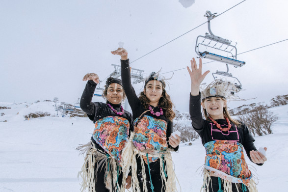 July_25Official_Opening__of_the_new_Mt_Perisher_6_seater_chairlift